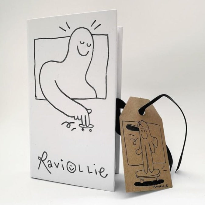 Livingwood x Raviollie - LE 핑거보드 "Bliss" 데크