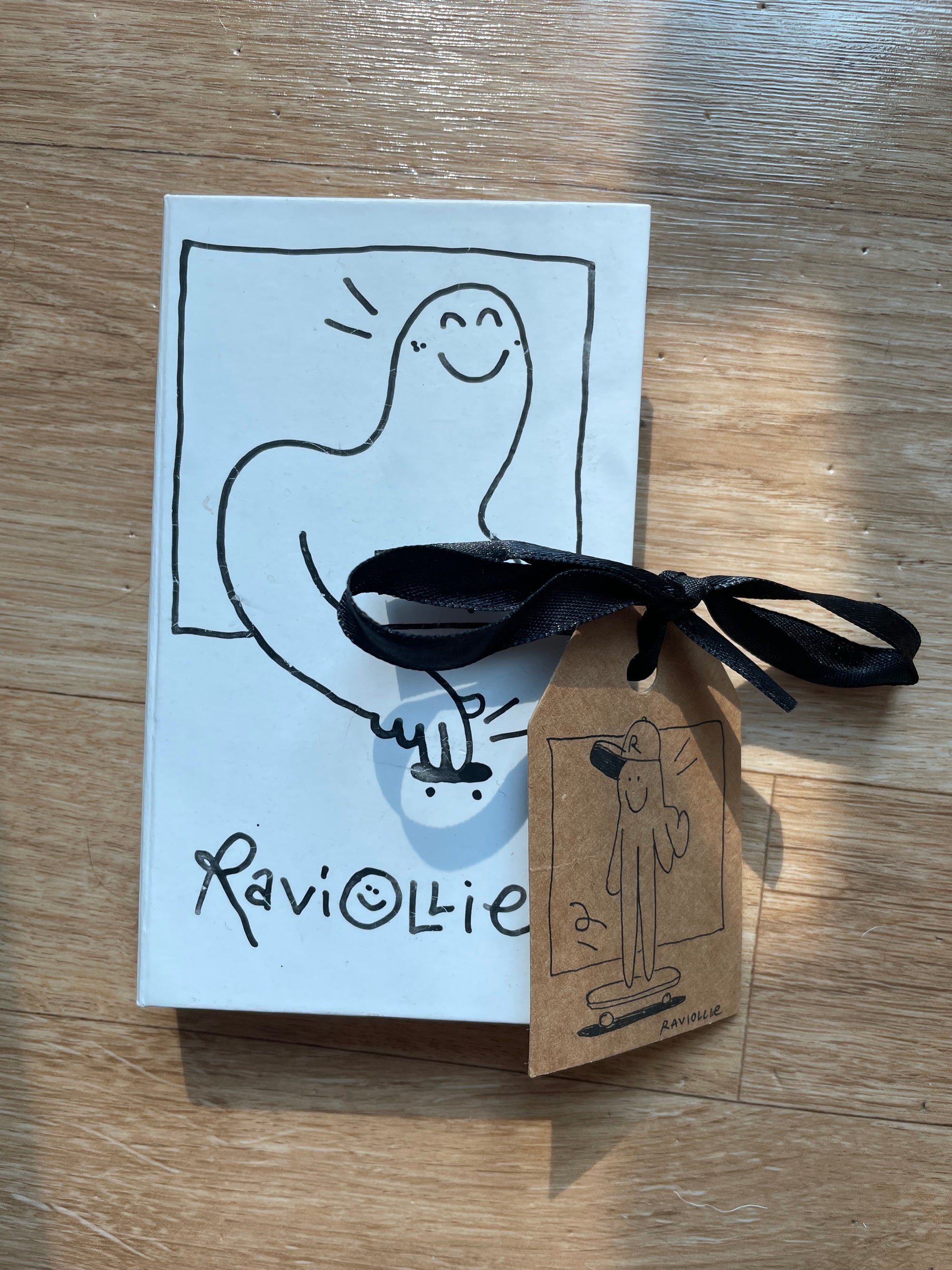 Livingwood x Raviollie - LE 핑거보드 Bliss 데크