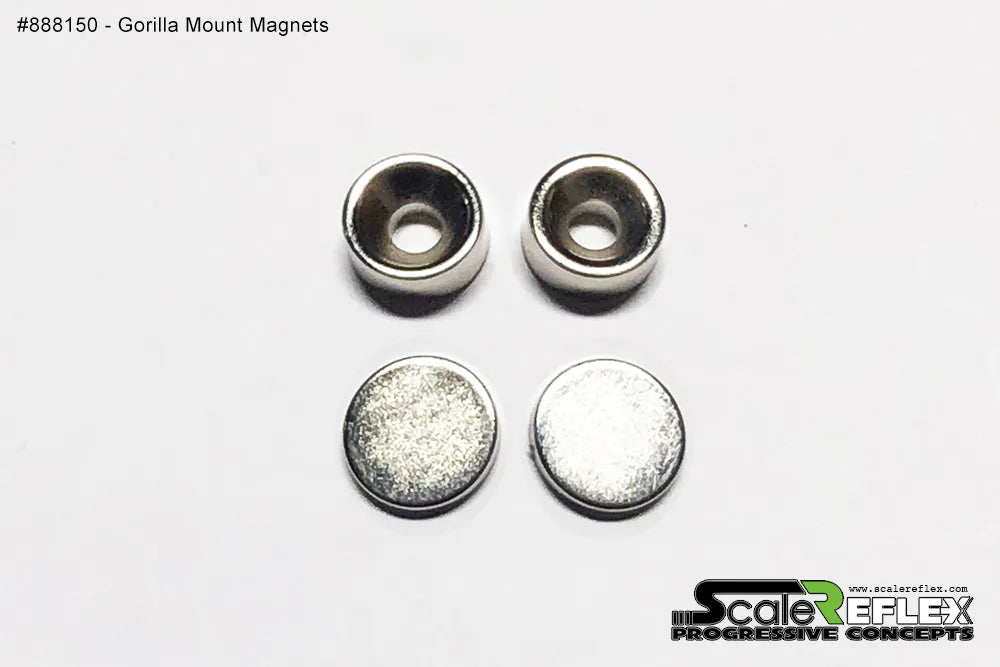 Gorilla Mount Magnets for 1/10 RC Car