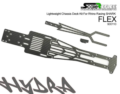 HyDRA Chassis Deck Kit For Rhino Racing Shark - Flex