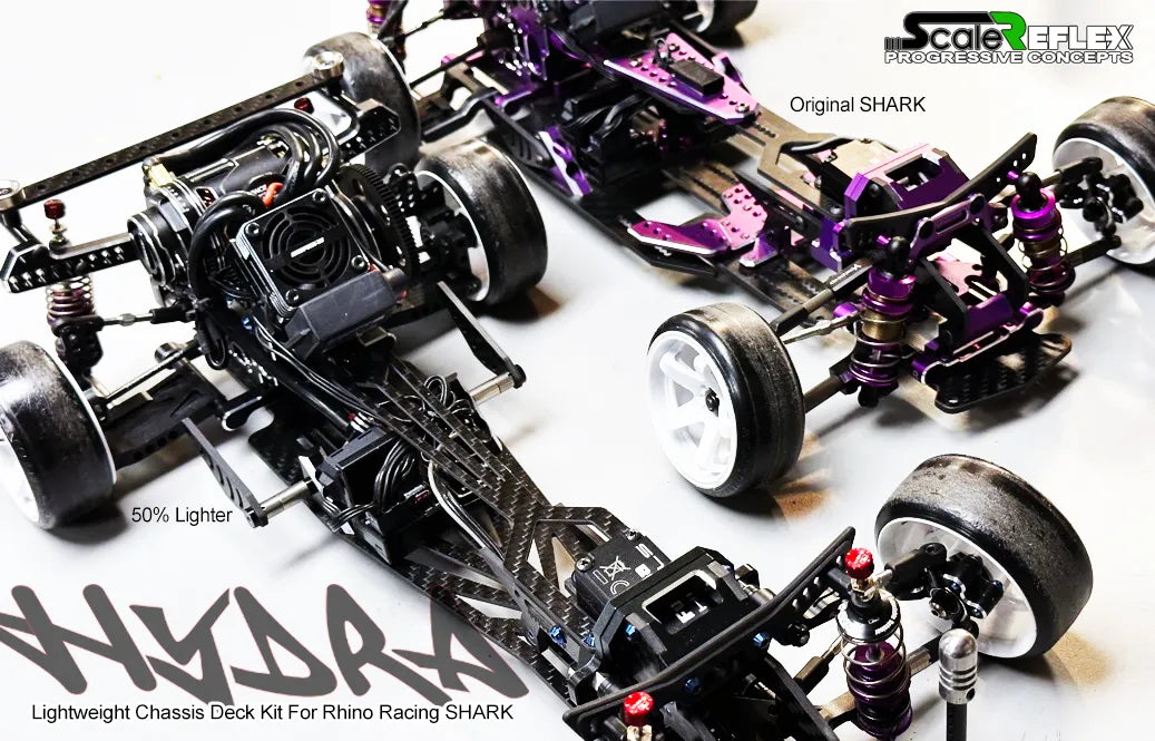 HyDRA Chassis Deck Kit For Rhino Racing Shark - Flex